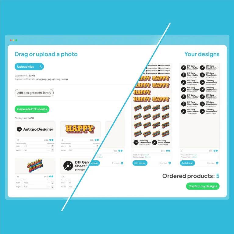 DTF Gangsheet Nesting Techniques: Advanced Layout Tips